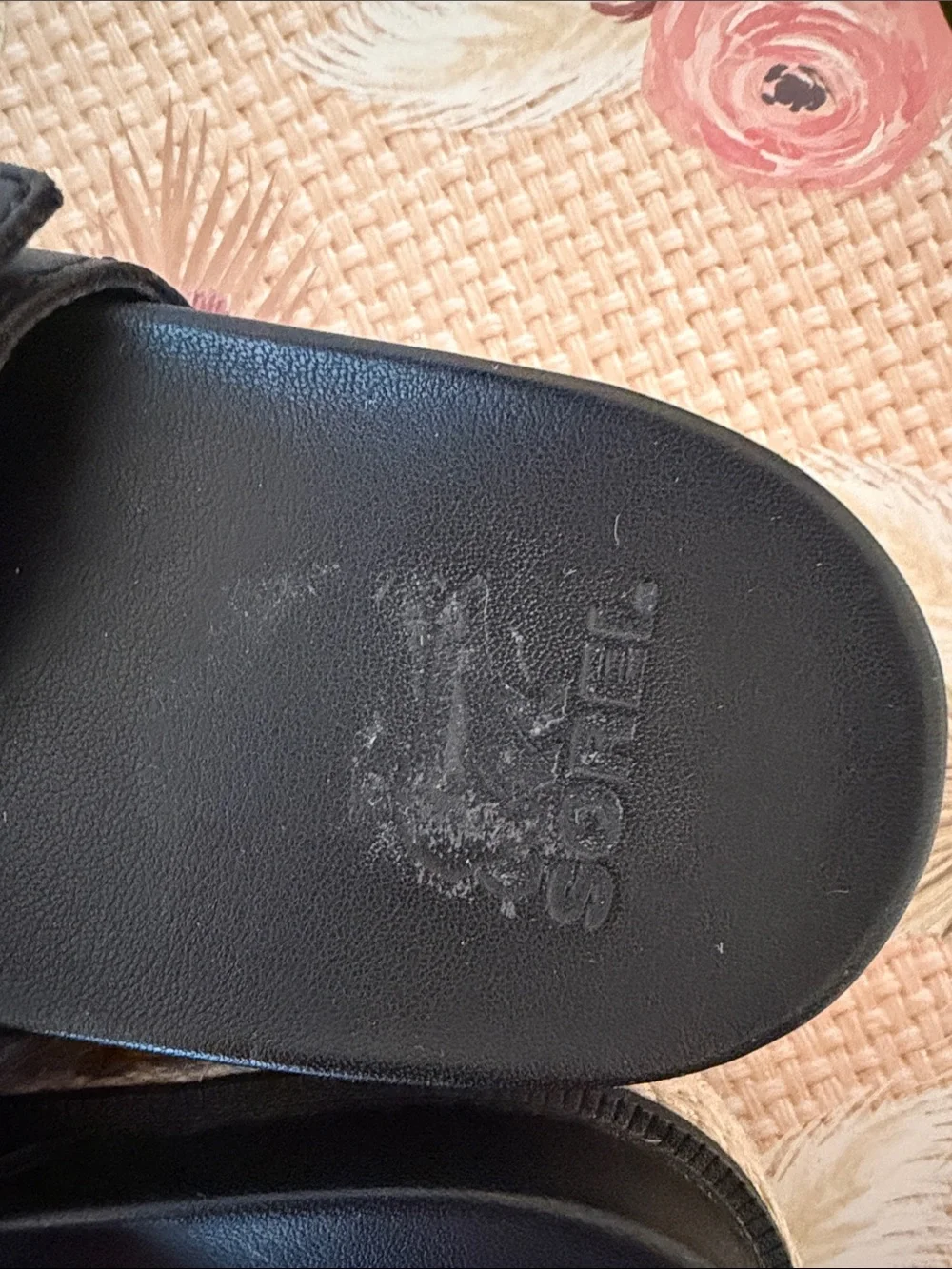 Sorel slide sandals